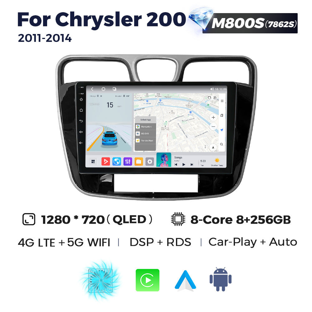 Suitable for chrysler 200 2011- 2014 dodge chrysler 200 large screen android car navigation