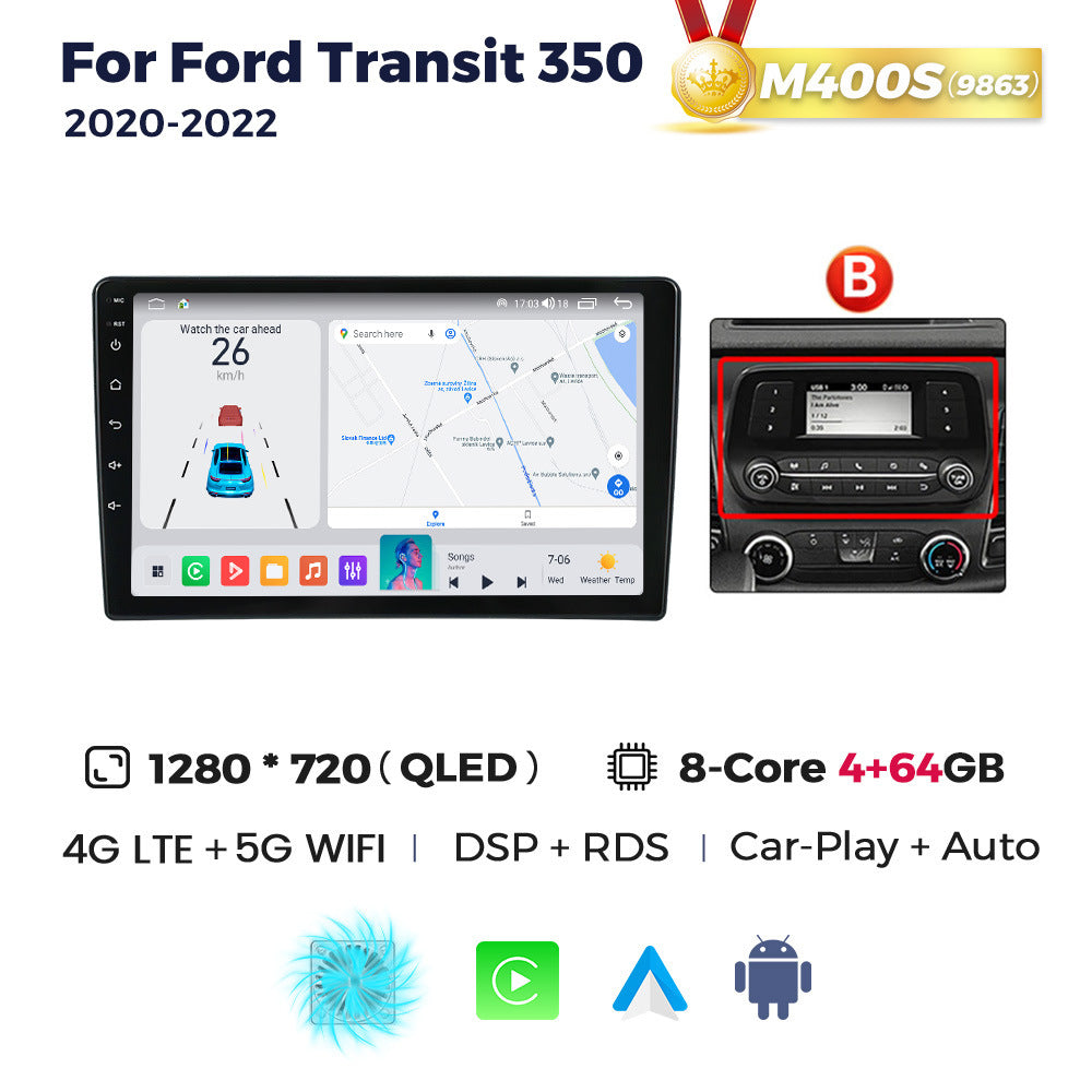 Suitable for ford transit custom 2002-2021 ford transit car android smart navigation