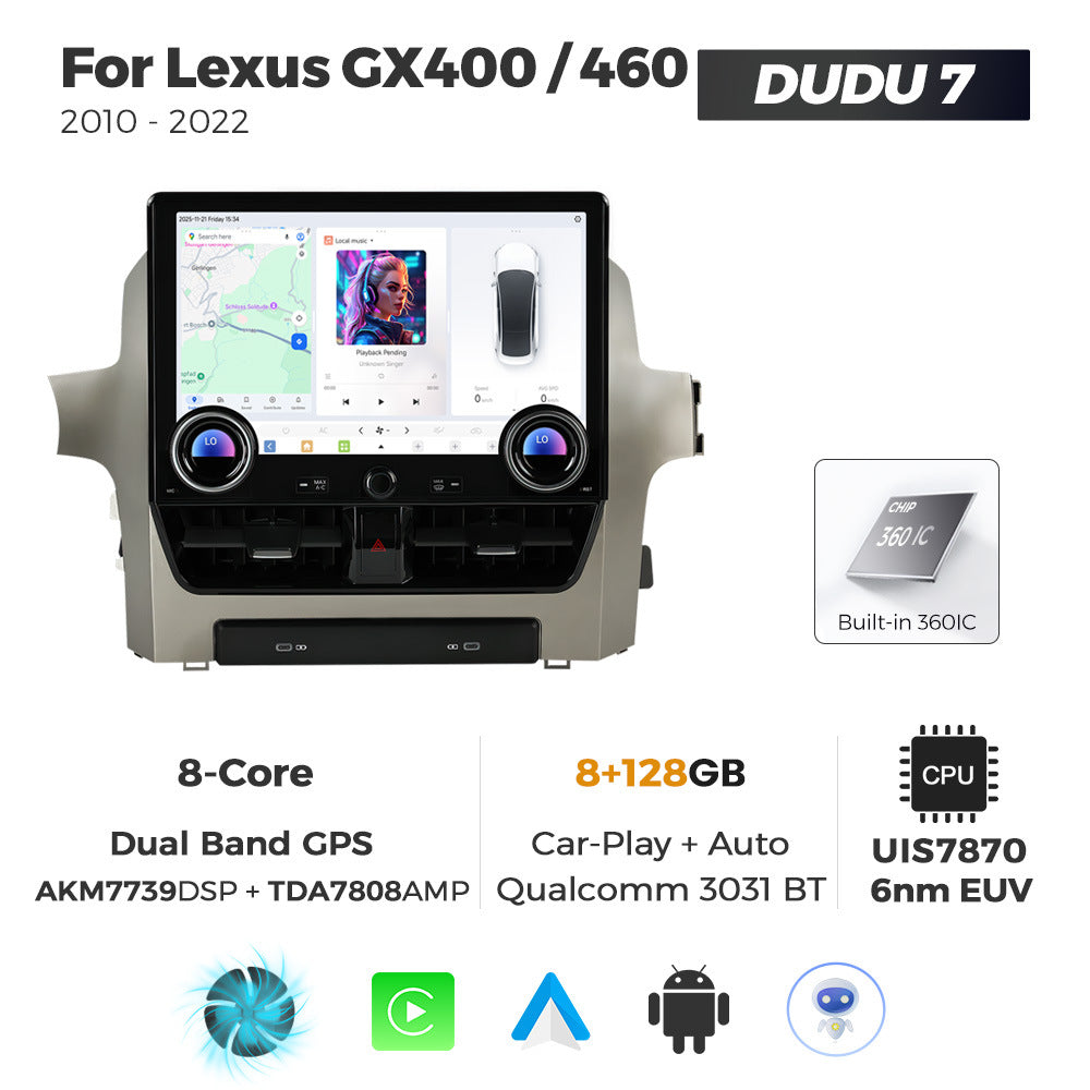 For 12.5inch lexus gx400 460 2010-2022 lexus private model android navigation