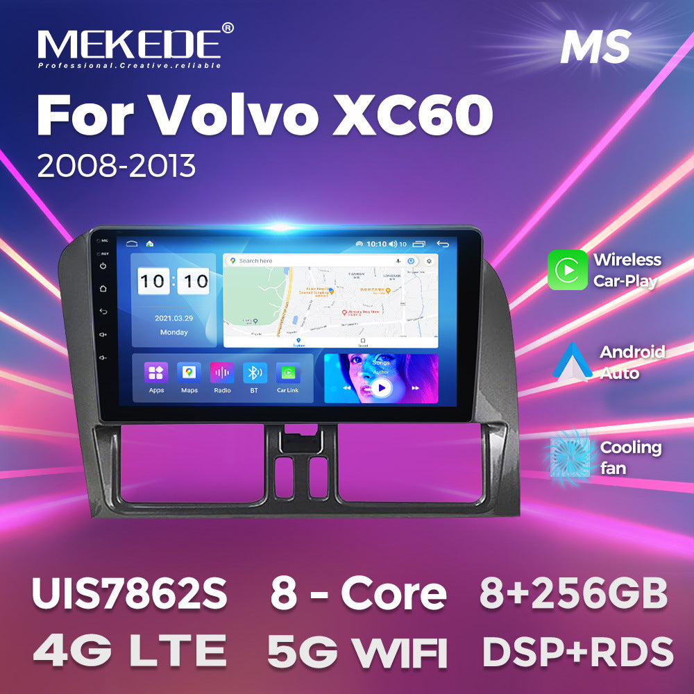 Applicable to Volvo XC60 2008-2013 Android large screen central control navigation radio 8 + 256G