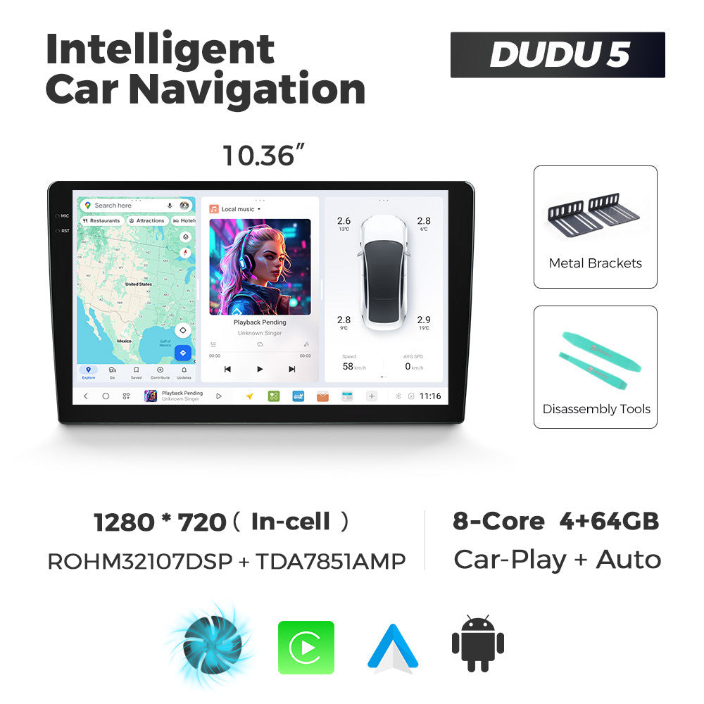 Suitable for dudu6, dudu7, and mekede dudu liangshan overseas edition smart modified android interactive navigation systems
