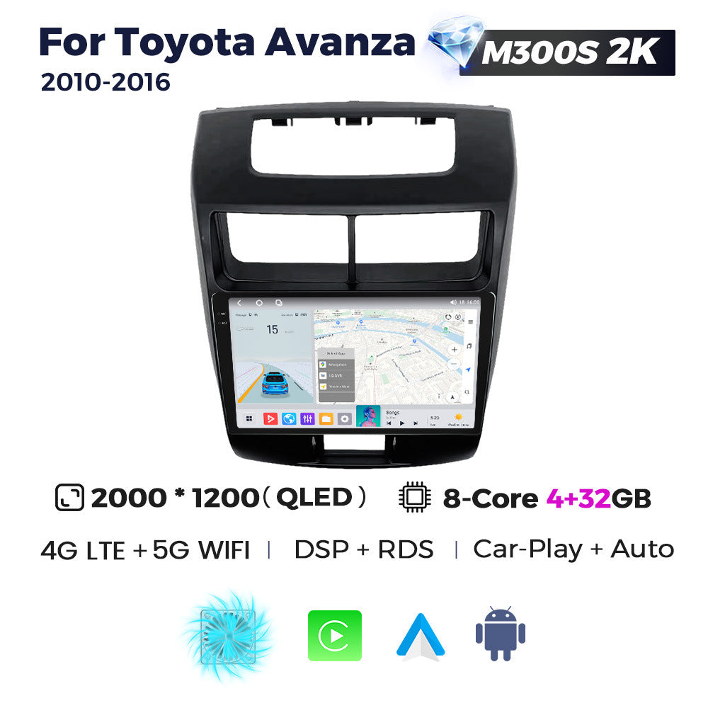 Suitable for toyota avanza 2010-2016 car android large screen smart navigator, exclusively for cross-border supply