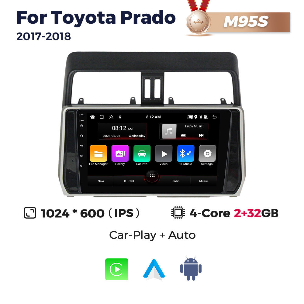 Suitable for toyota prado, land cruiser prado, car android head unit with carplay