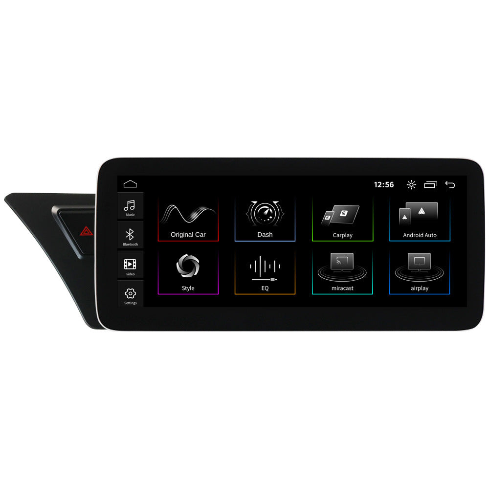 Suitable for audi a4 a4l a5 2008-2016 audi a4 linux modified large screen wireless carplay