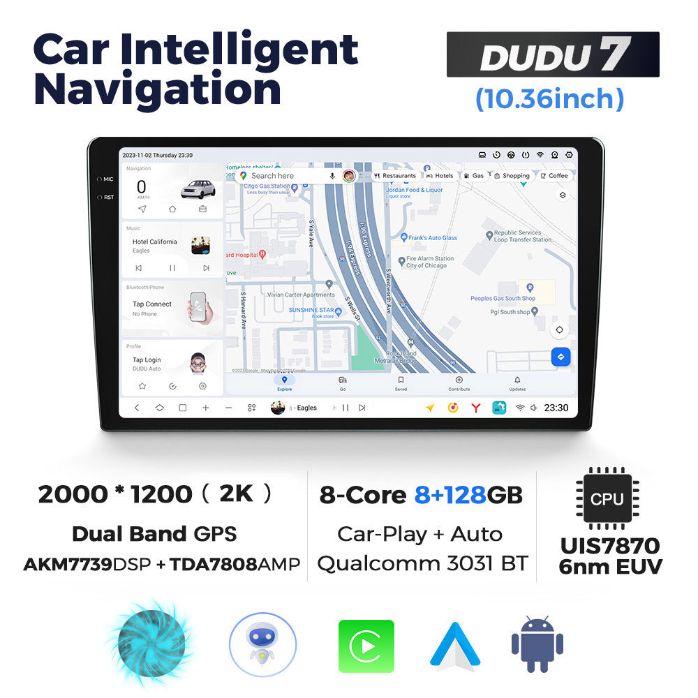 Suitable for dudu6, dudu7, and mekede dudu liangshan overseas edition smart modified android interactive navigation systems