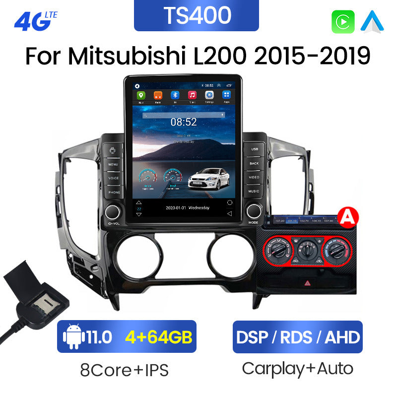 Suitable for mitsubishi triton l200 sport 2015-2019 vertical screen car android navigation