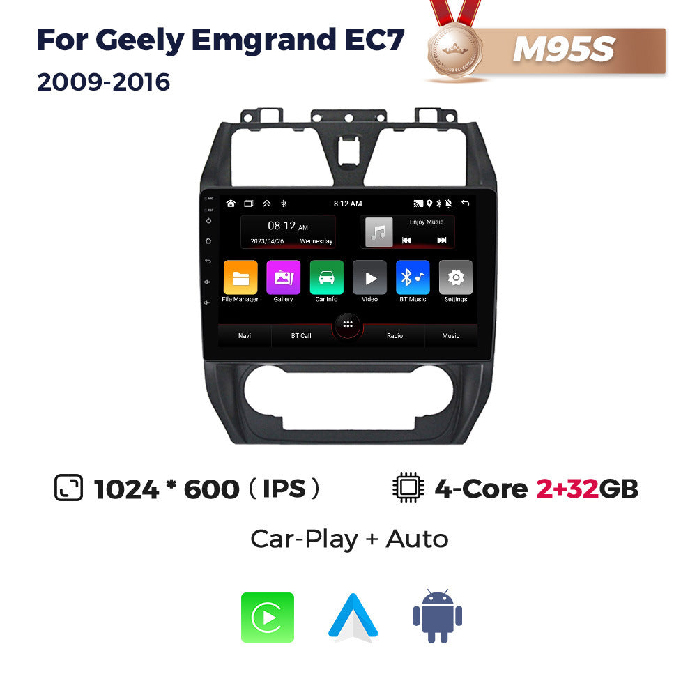Suitable for geely emgrand ec7 2009-2016 geely emgrand ec7 central control android car navigator