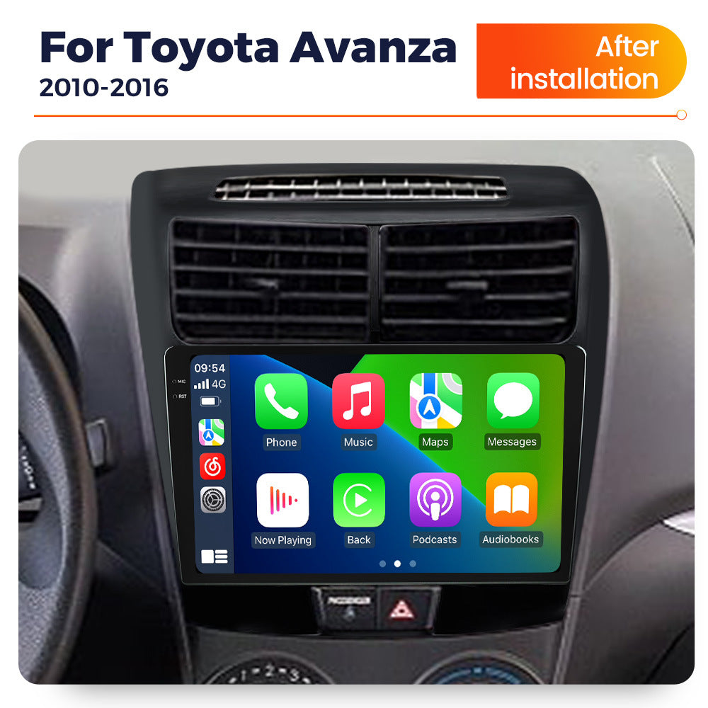 Compatible with Toyota Avanza 2010-2016 Android large-screen central control navigation radio, Bluetooth CarPlay