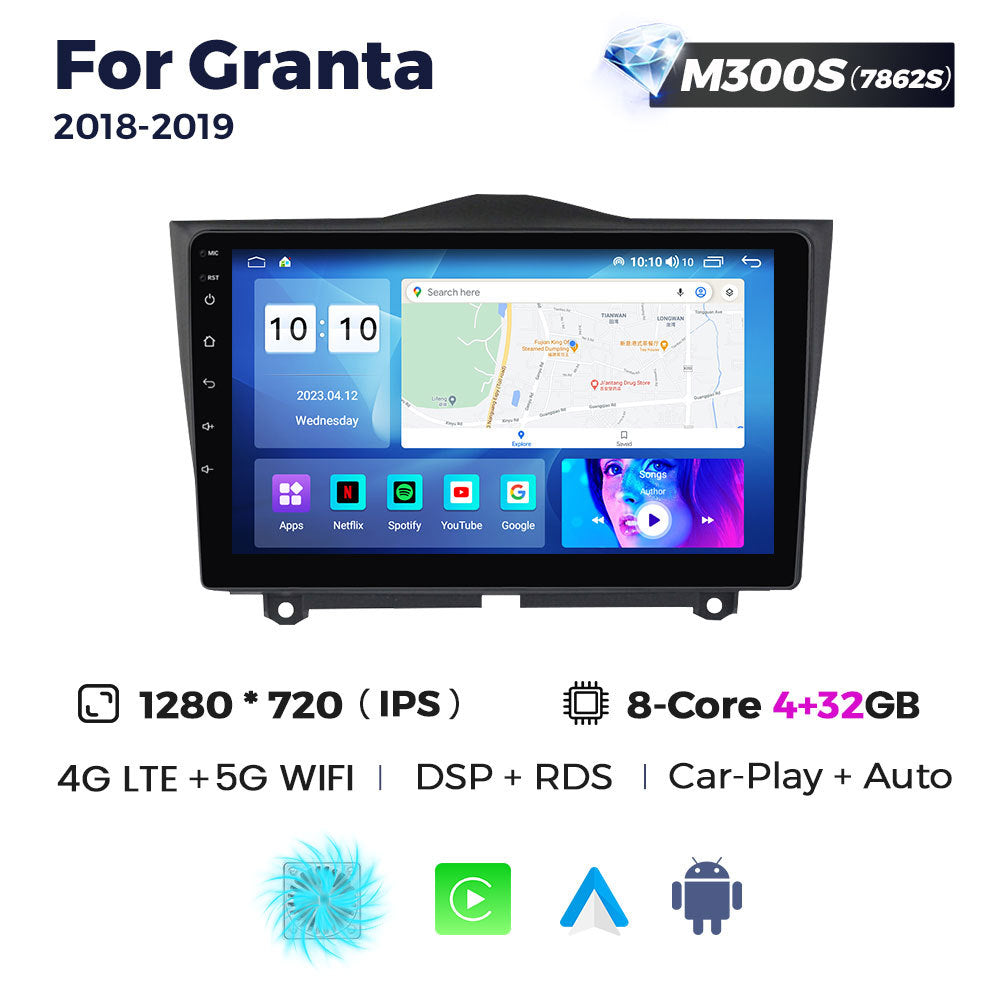 Suitable for lada granta car android central control gps navigator wireless carplay