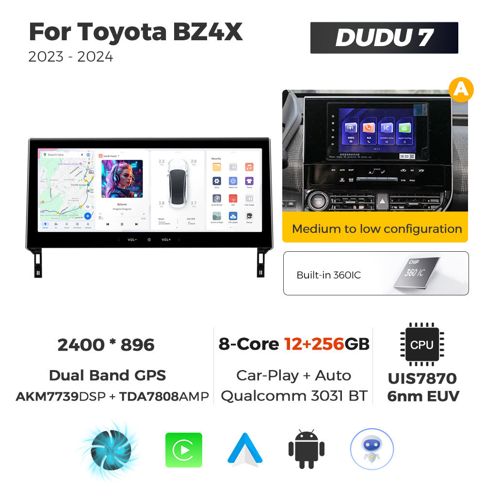 Suitable for toyota bz4x to present 2022-2024 toyota bz4x platinum 4x12 dudu7