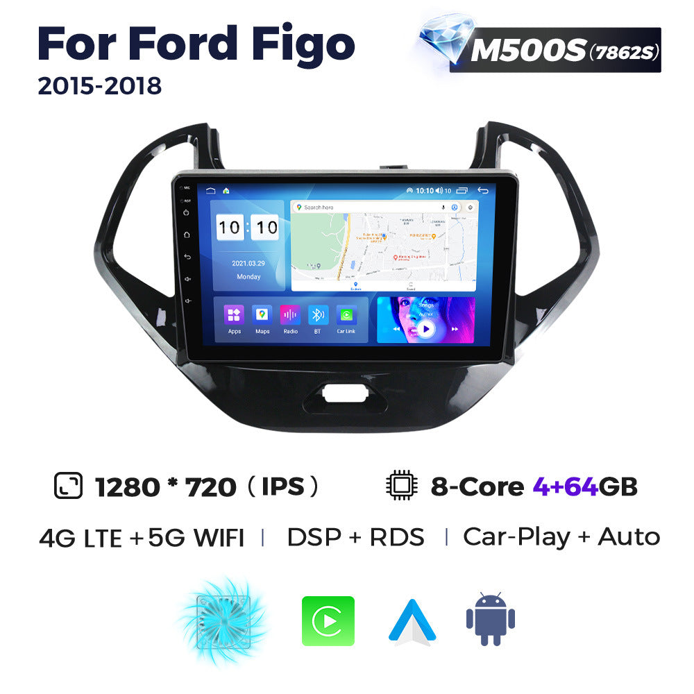 Suitable for ford figo 2015- 2018 ford android car navigation carplay cross-border supply