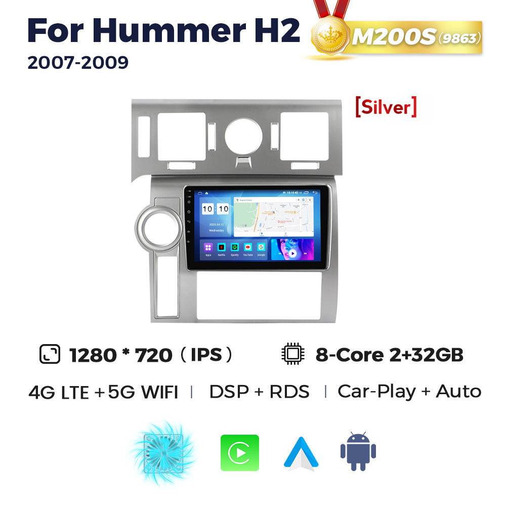 Suitable for hummer h2 2007-2009 hummer h2 smart android large screen car navigation