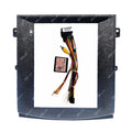 Suitable for zotye sr9 central control dvd panel restoration android large screen navigation surface frame versatile set frame
