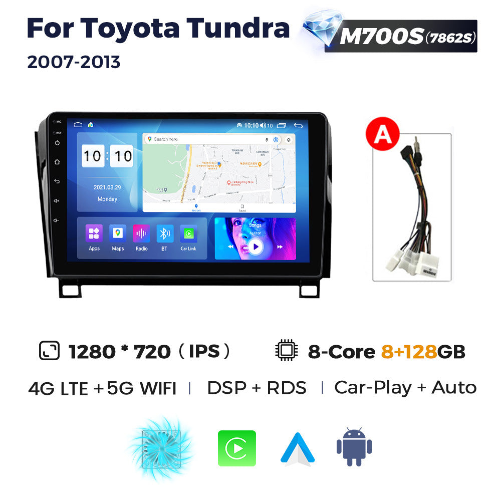 Applicable to Toyota Tundra 2007-2013 Android large screen central control navigation Bluetooth Carplay