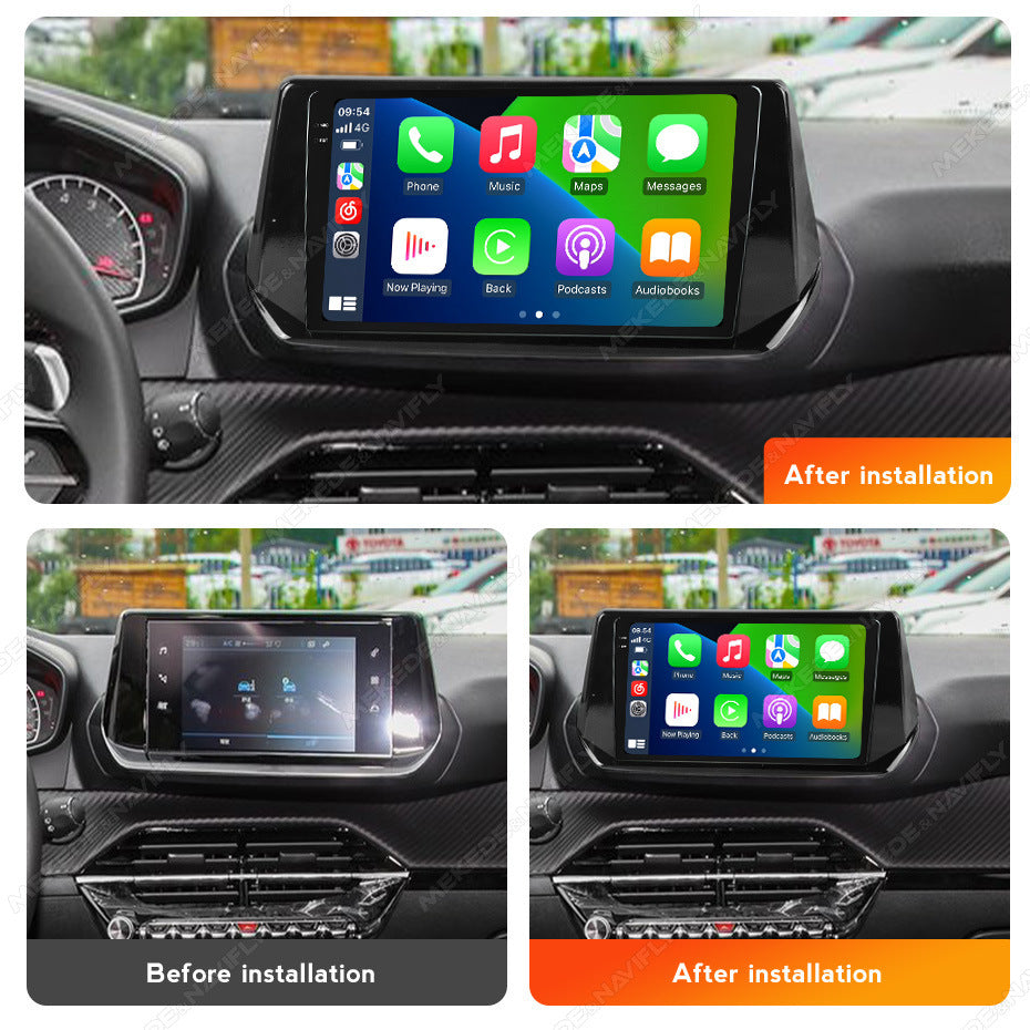 Suitable for peugeot 2008 2020 peugeot 2008 restoration smart android large screen car navigation device
