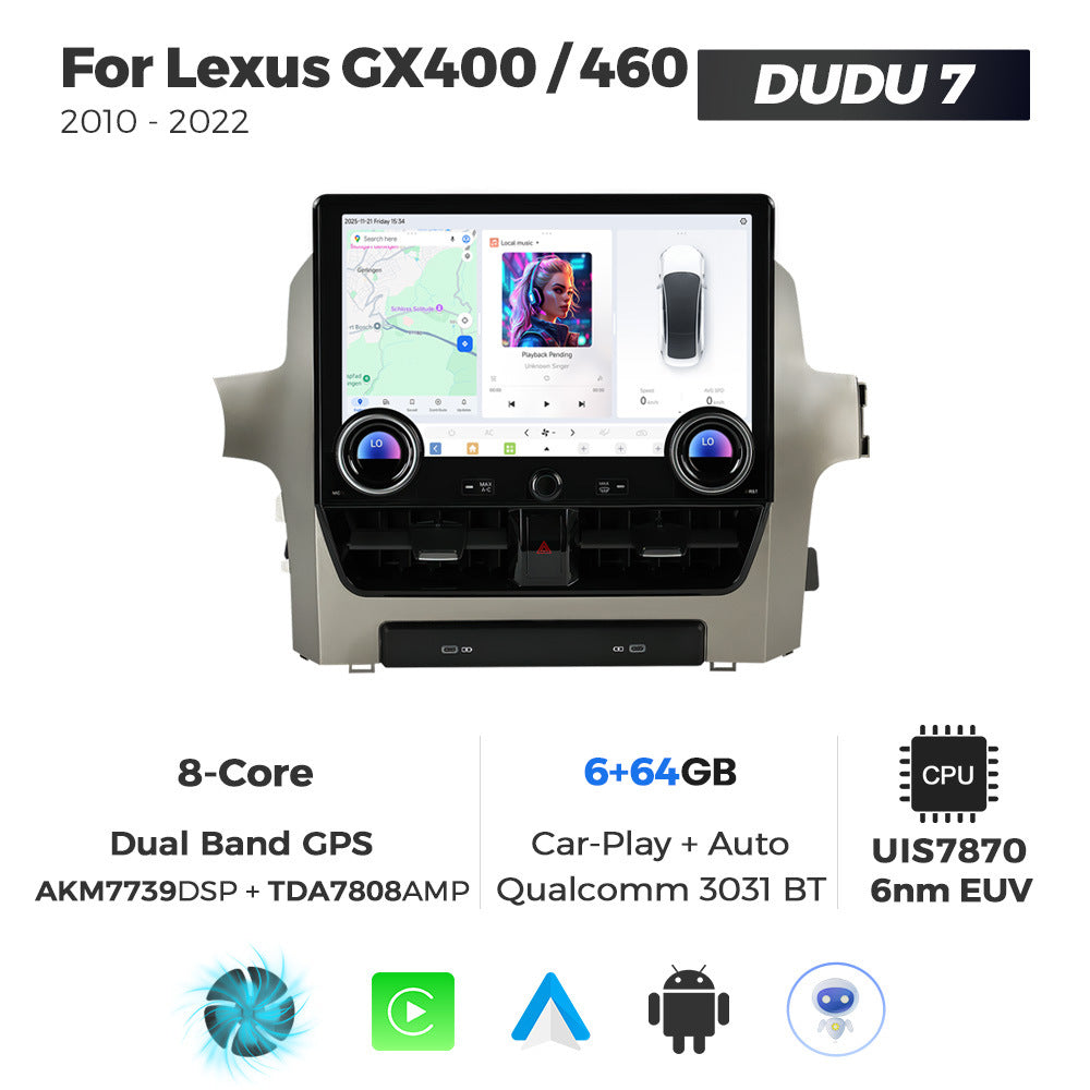 For 12.5inch lexus gx400 460 2010-2022 lexus private model android navigation