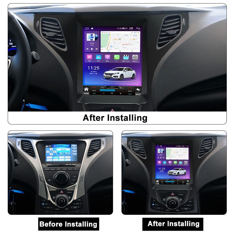 Suitable for 2011 hyundai azera vertical screen android car navigation carplay