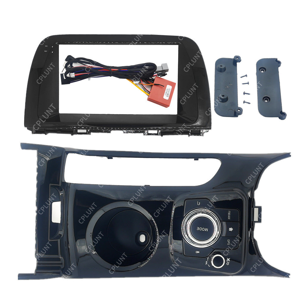 Android versatile frame bracket compatible with mazda mazda cx-5 center console navigation bezel dvd modification panel
