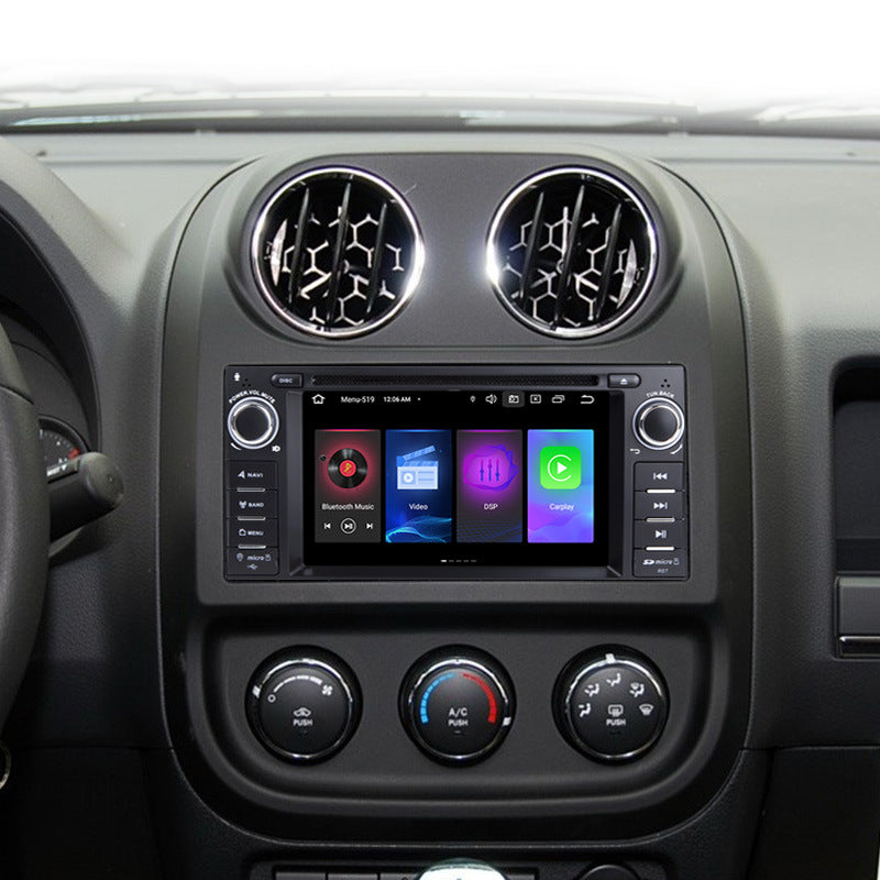 Suitable for Jeep Jeep Wrangler Cherokee original car style car navigation all-in-one machine Android large screen DVD