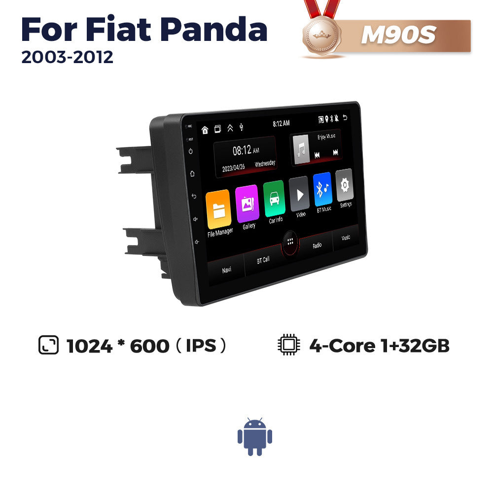 Suitable for fiat panda 2003-2012 fiat panda smart android car central control navigator