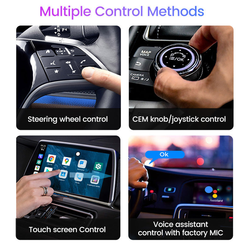 CarPlay AI Box Android 10 Netflix IPTV Wireless Android Auto Car TV Qualcomm 6125