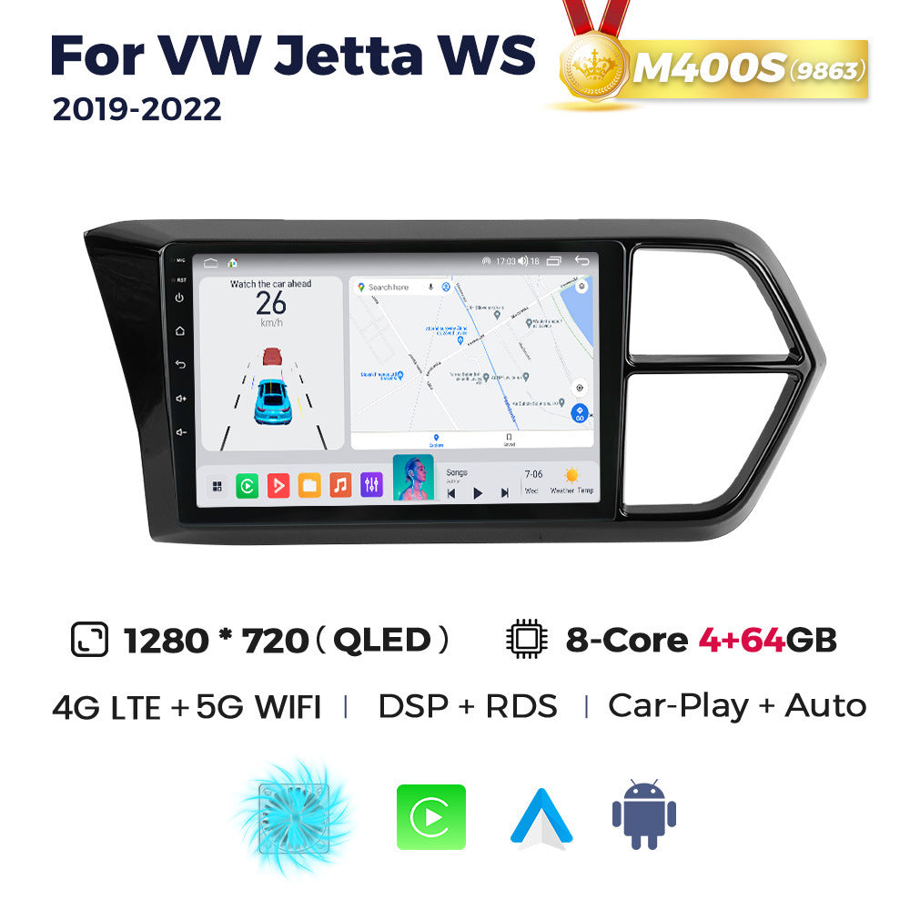 Suitable for vw jetta ws 2019-2022 android large screen car navigation wireless carplay