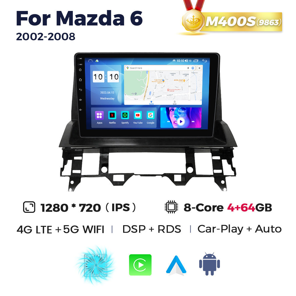 Suitable for mazda 6 mazda 6 2002-2008 mazda 6 top-mounted car large-screen android navigator