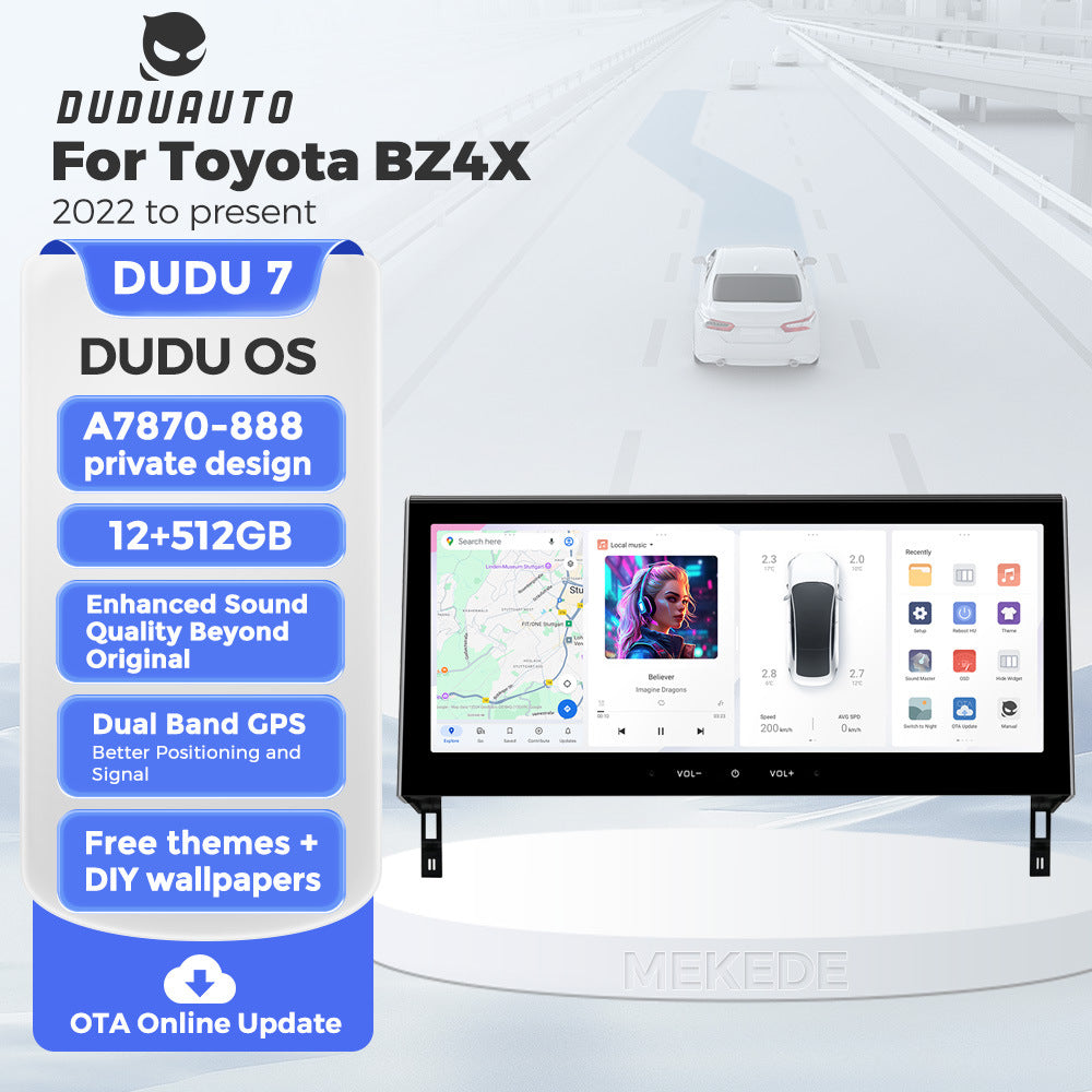 Suitable for toyota bz4x to present 2022-2024 toyota bz4x platinum 4x12 dudu7