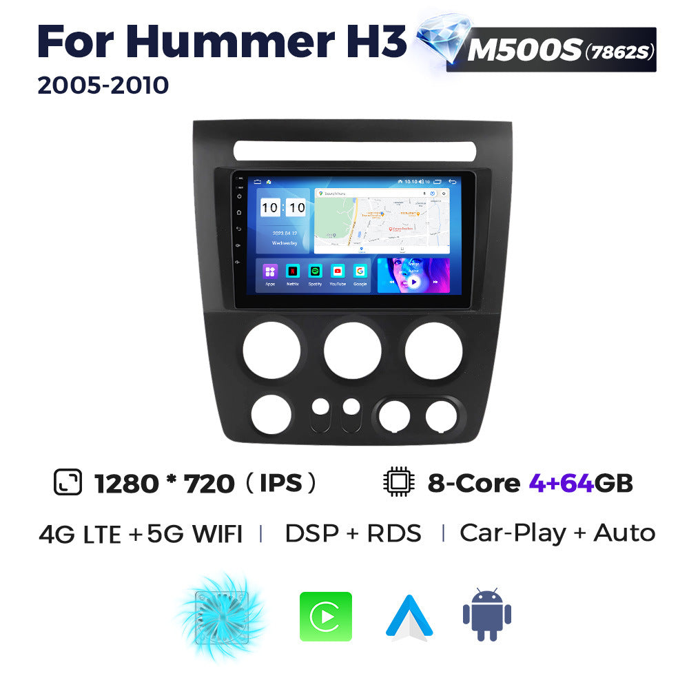 Suitable for hummer h3 2005-2010 hummer h3 smart android large screen car navigation