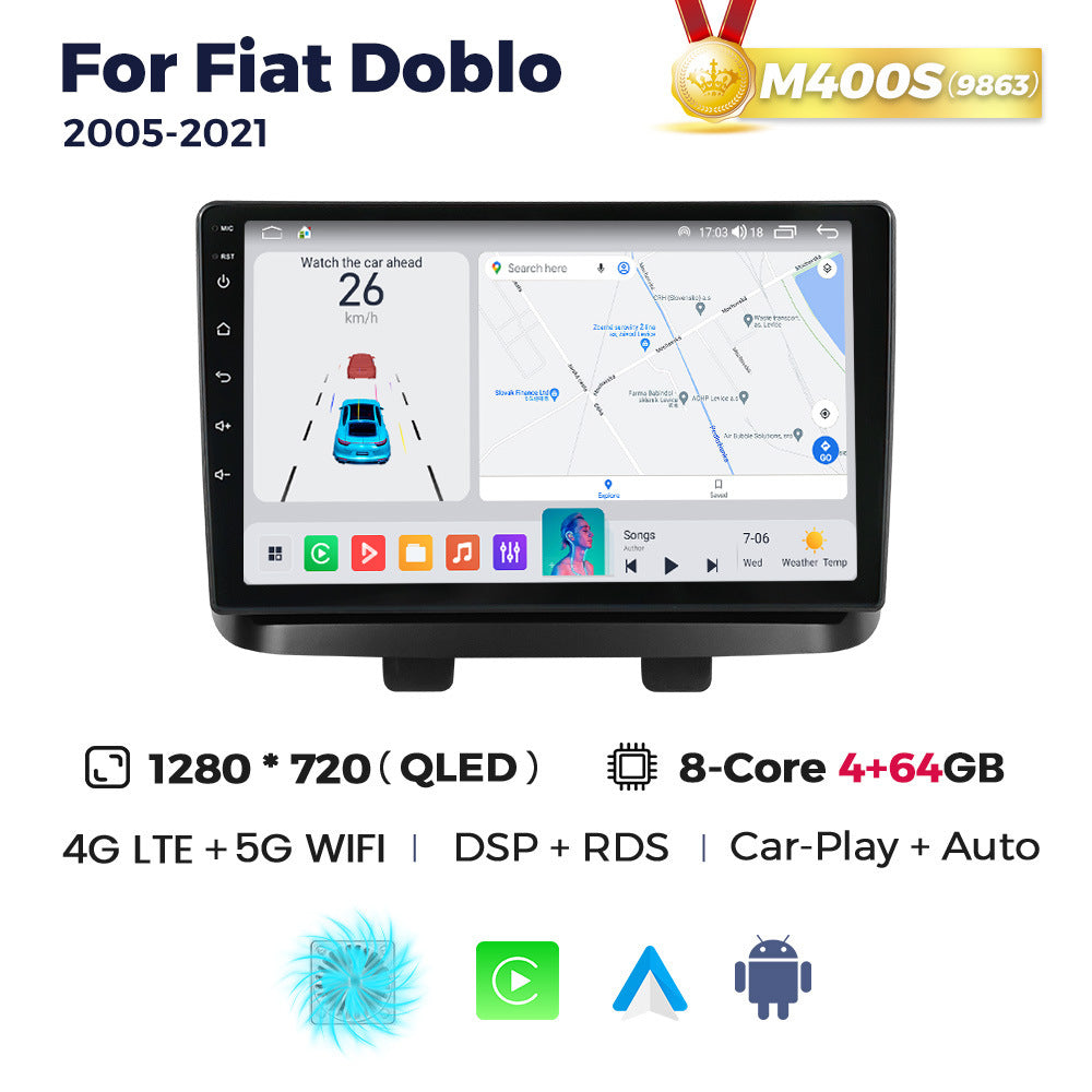 Suitable for fiat doblo 2005-2021 fiat doblo central control large screen car navigation android car machine