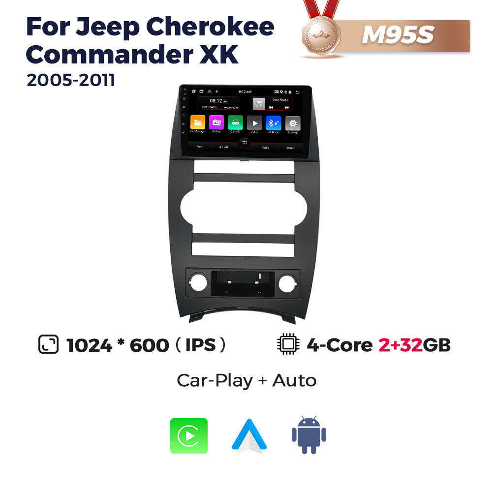 Applicable to Jeep Cherokee Commander XK 05-11 Android large screen central control navigation