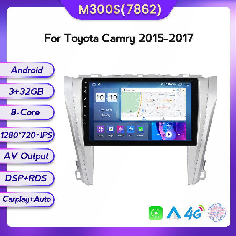 Suitable for Toyota Camry 15-17 Android large screen central control car navigation screen 8 + 128G