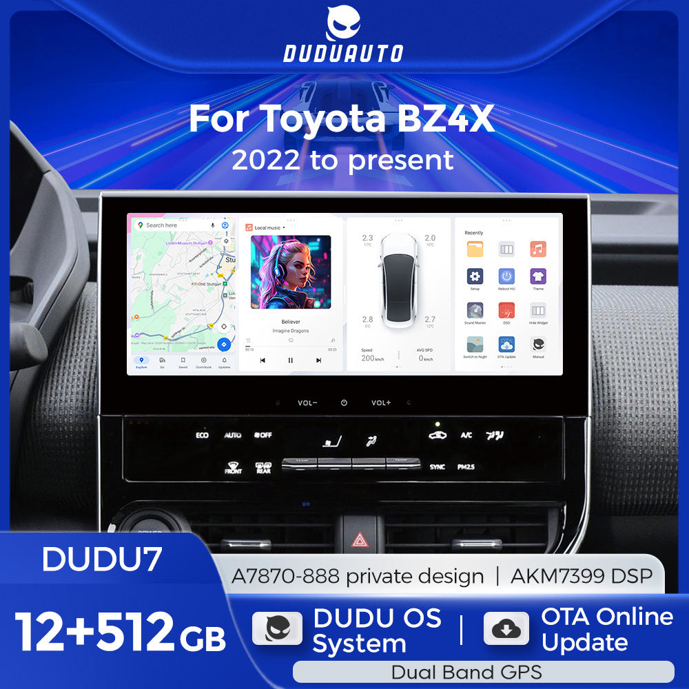 Suitable for toyota bz4x to present 2022-2024 toyota bz4x platinum 4x12 dudu7