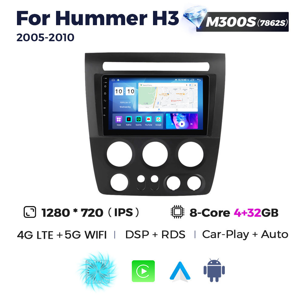 Suitable for hummer h3 2005-2010 hummer h3 smart android large screen car navigation