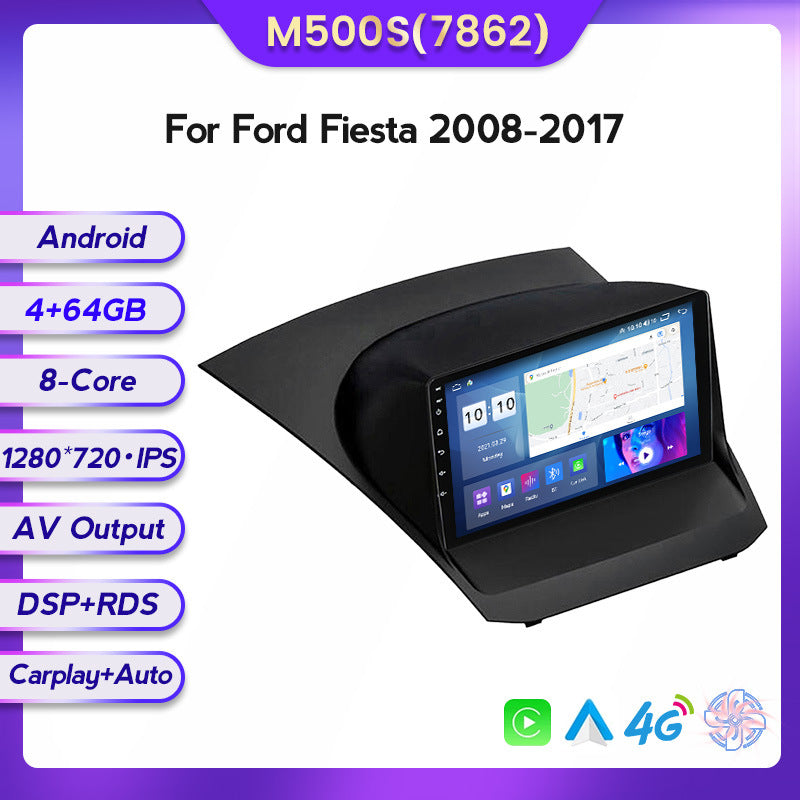Suitable for Ford Fiesta Fiesta 08-17 Android large screen central control car navigation screen 8 + 128