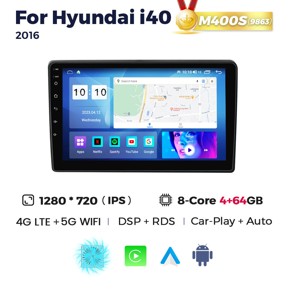 Suitable for hyundai i40 2011-2016 hyundai i40 large screen android car navigator cross-border supply