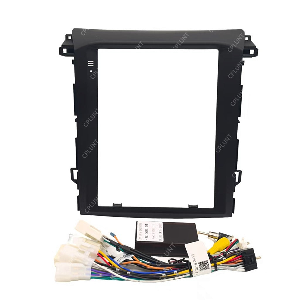 Central control navigation panel frame suitable for subaru forester xv subaru forester audio restoration panel frame