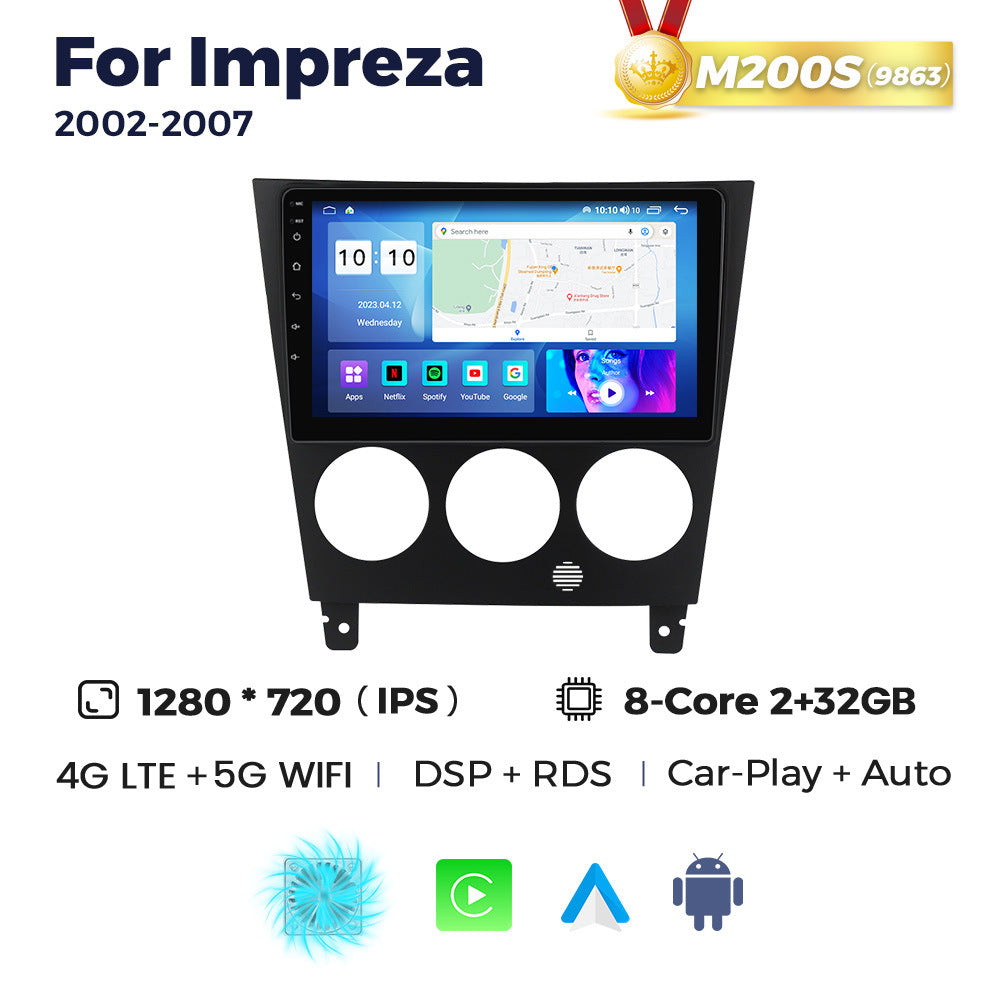 Suitable for subaru impreza 2002-2007 subaru impreza car central control android smart navigation
