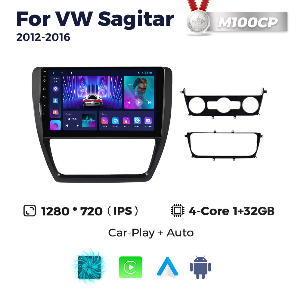 Suitable for vw sagitar 2012-2016 volkswagen sagitar car large screen android navigation carplay