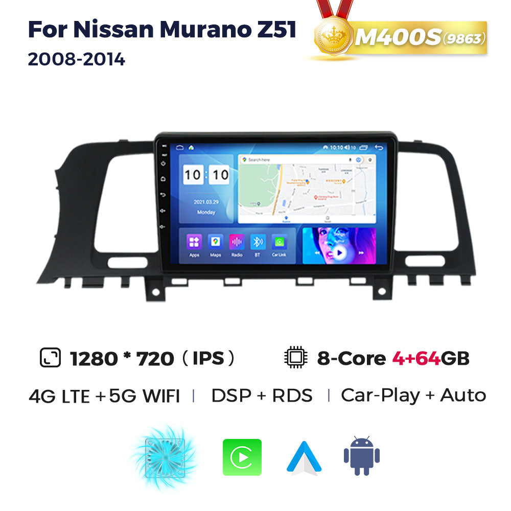 Suitable for nissan murano z51 2008-2014 nissan murano car smart android navigator