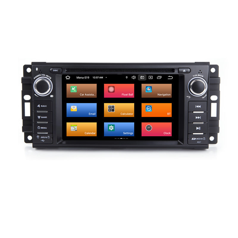 Suitable for Jeep Jeep Wrangler Cherokee original car style car navigation all-in-one machine Android large screen DVD