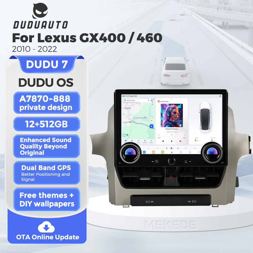 For 12.5inch lexus gx400 460 2010-2022 lexus private model android navigation