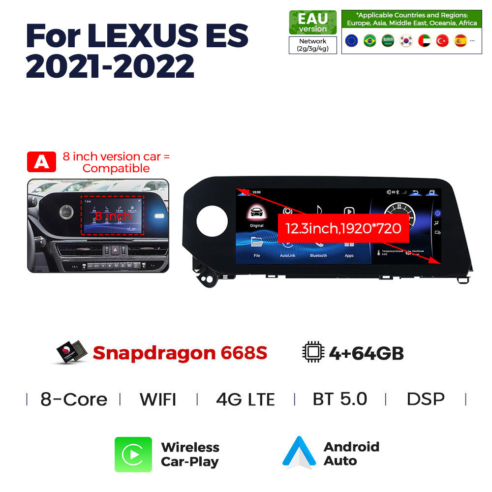 Suitable for lexus es 2021-2022 lexus es new arrival original car upgraded android system navigator