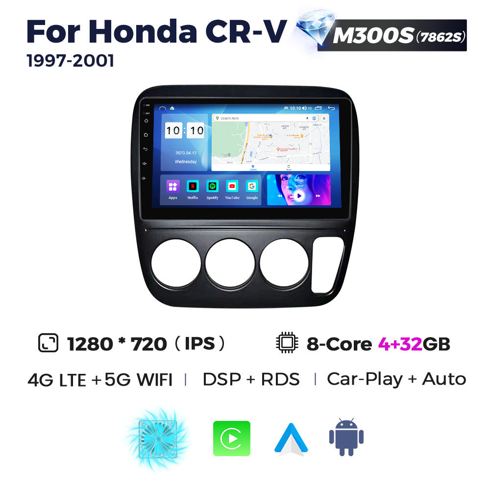 Suitable for honda cr-v 1997-2001 honda crv car central control android navigation wireless carplay