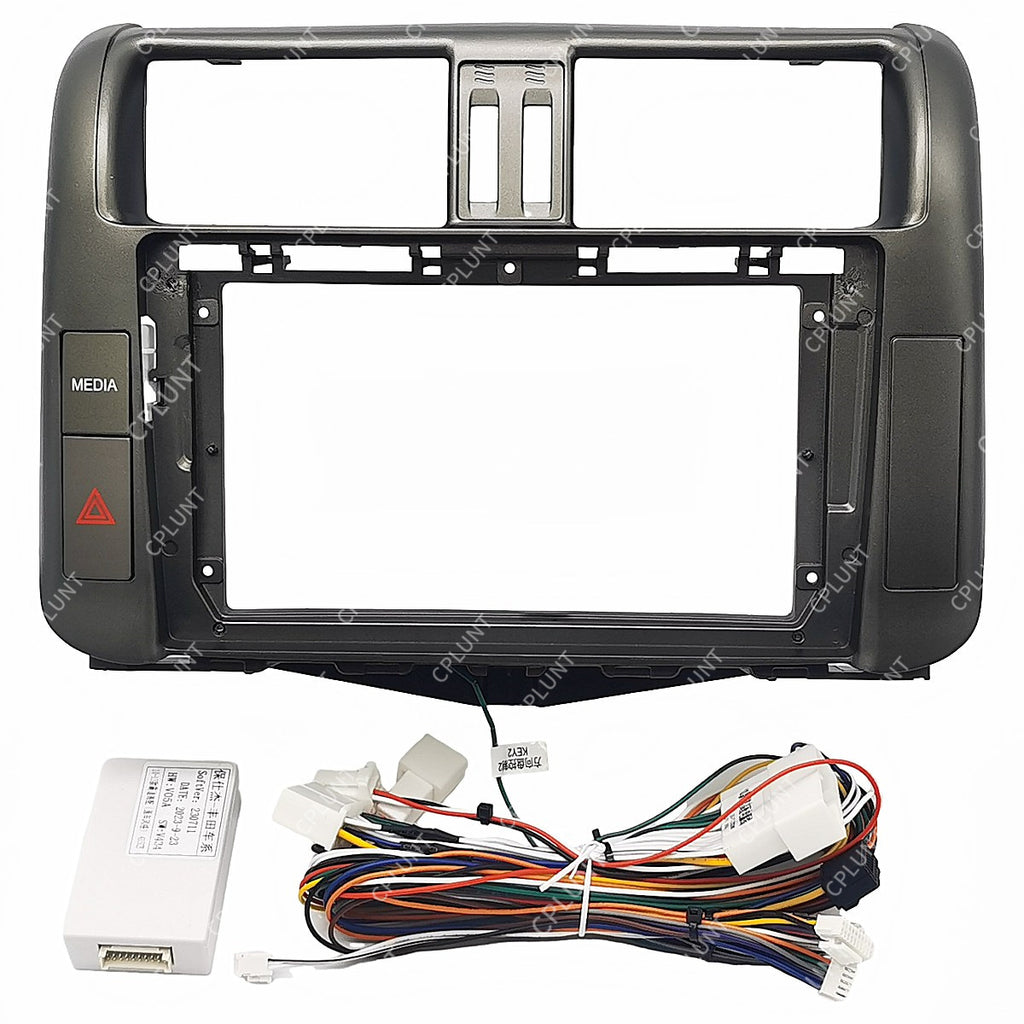 Suitable for land cruiser prado lc150 overbearing prado central control navigation surface frame restoration panel