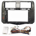 Suitable for land cruiser prado lc150 overbearing prado central control navigation surface frame restoration panel