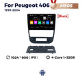 Suitable for Peugeot 406 1999-2004 Android large screen central control navigation radio 8 + 256G
