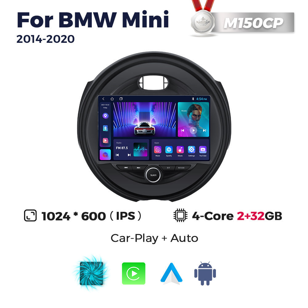 Suitable for bmw mini 14-20 bmw mini car android large screen navigator wireless carplay
