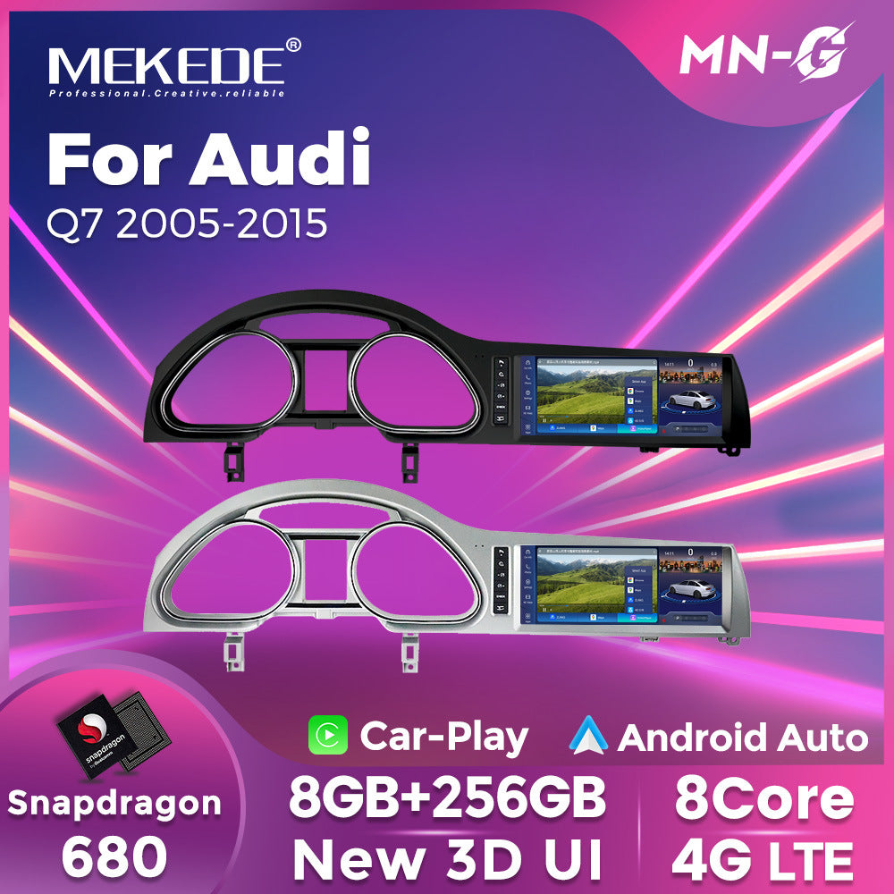 Suitable for for audi q7 2010-2015 audi q7 restoration qualcomm xiaolong large screen android navigator