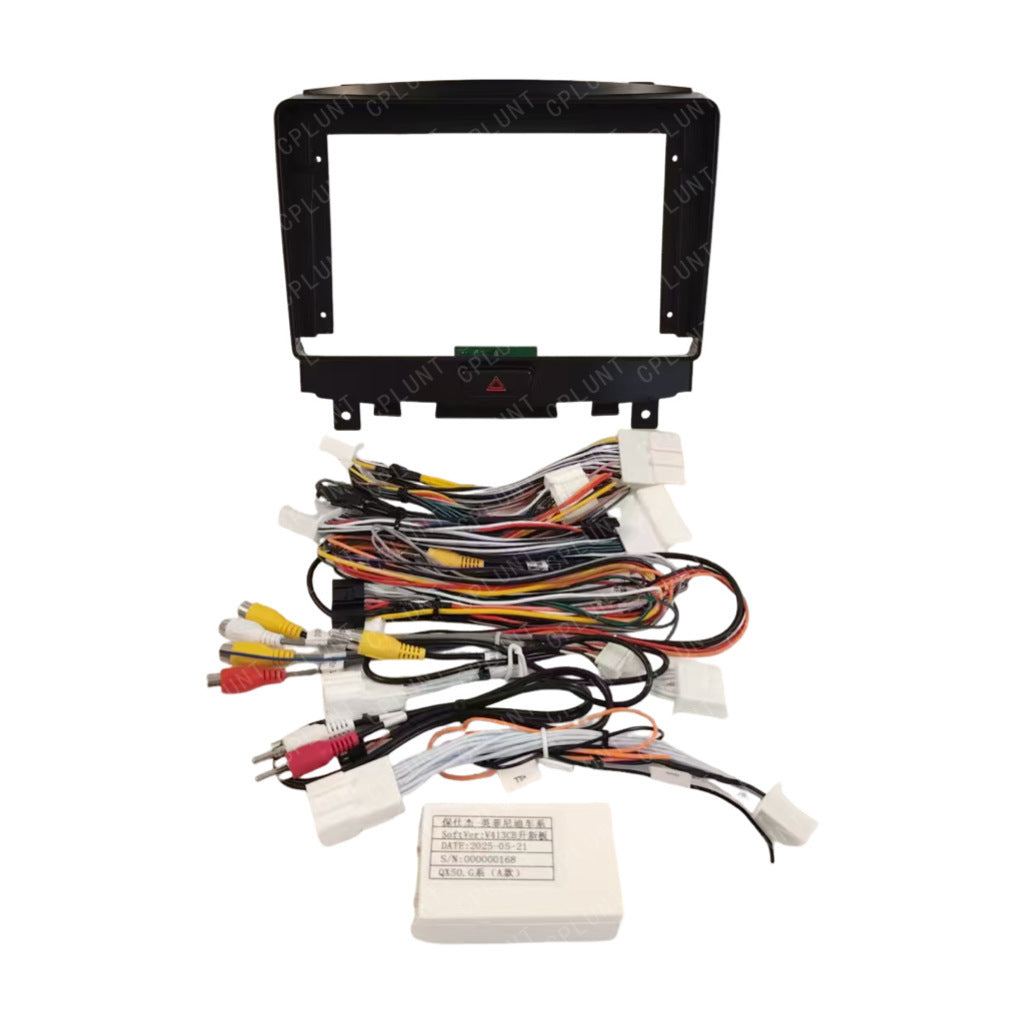 Suitable for 2016 nfiniti infiniti qx50 qx60 central control large screen navigation frame 9inch set frame